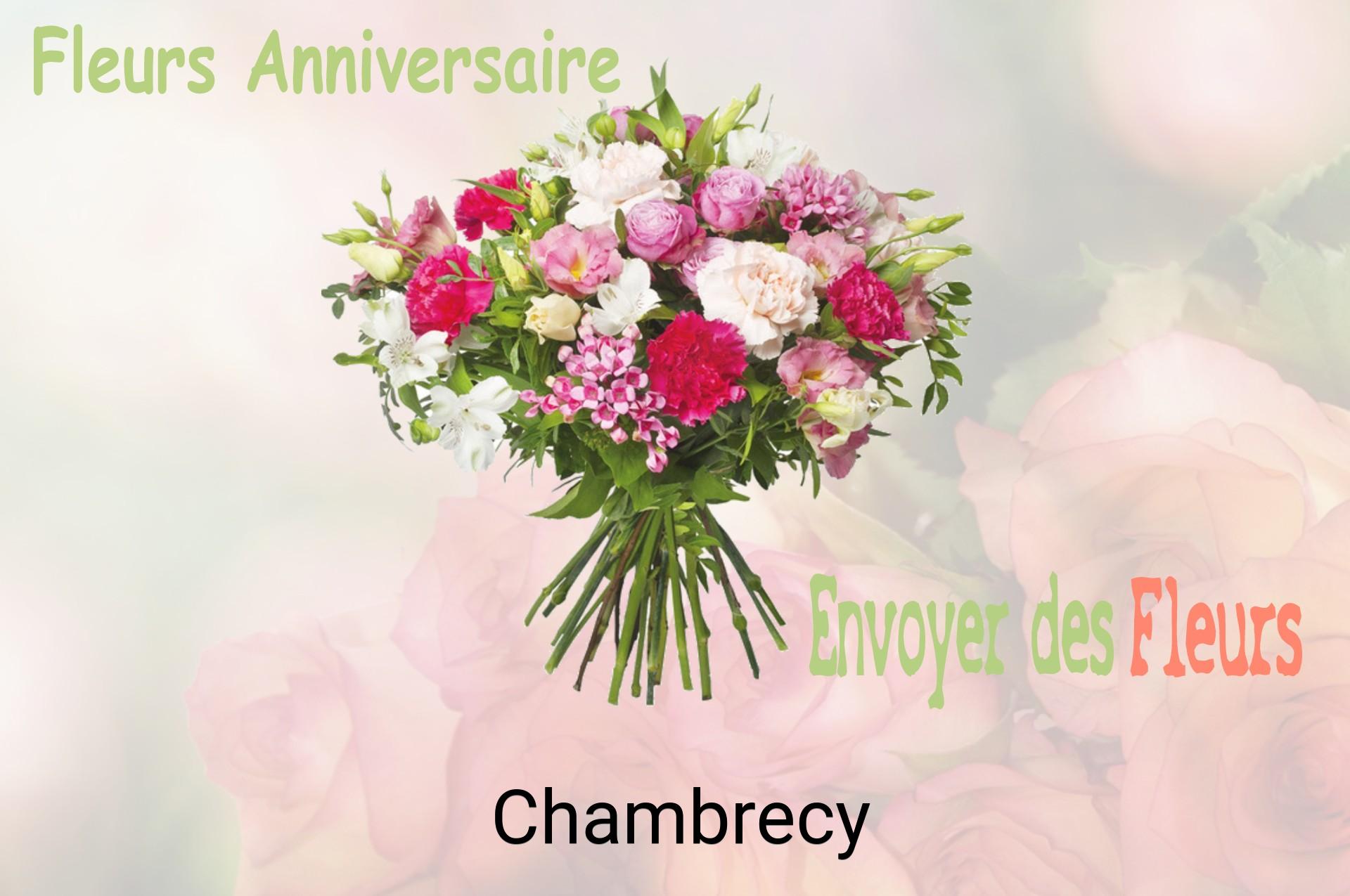 Bouquet de fleurs d’anniversaire livré à Chambrecy