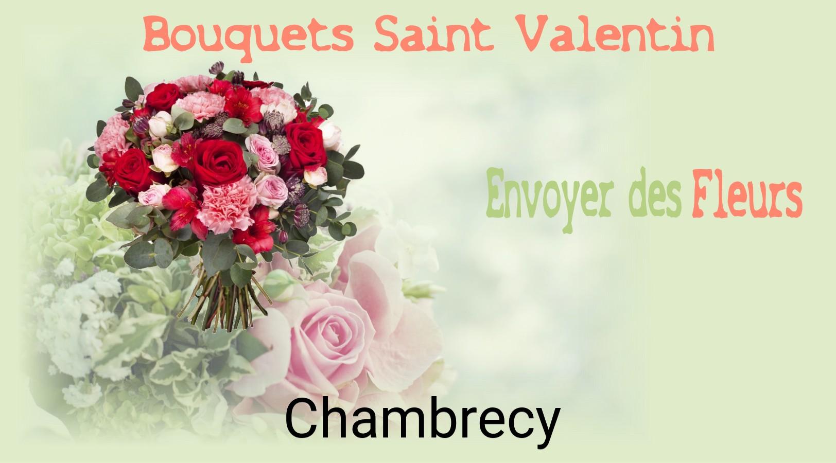 Roses de Saint-Valentin livrées à Chambrecy